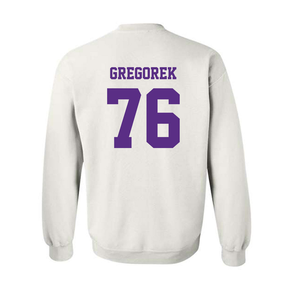 Furman - NCAA Football : Chase Gregorek - Classic Shersey Crewneck Sweatshirt-1