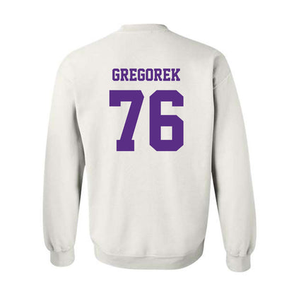 Furman - NCAA Football : Chase Gregorek - Classic Shersey Crewneck Sweatshirt-1