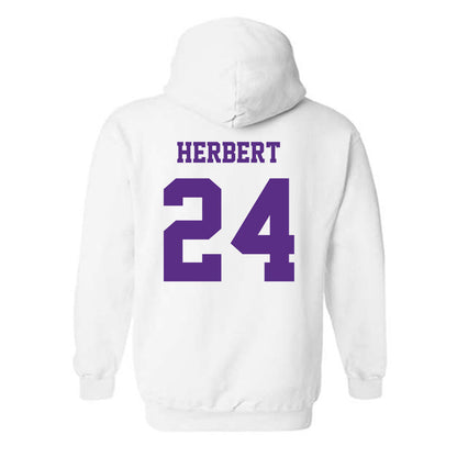 Furman - NCAA Football : Raleigh Herbert - Classic Shersey Hooded Sweatshirt-1