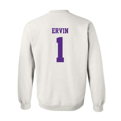 Furman - NCAA Women's Basketball : Alyssa Ervin - Classic Shersey Crewneck Sweatshirt-1