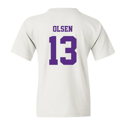 Furman - NCAA Football : Ian Olsen - Classic Shersey Youth T-Shirt-1