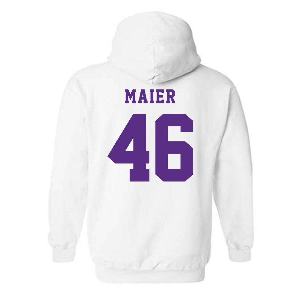 Furman - NCAA Football : Alex Maier - Classic Shersey Hooded Sweatshirt-1