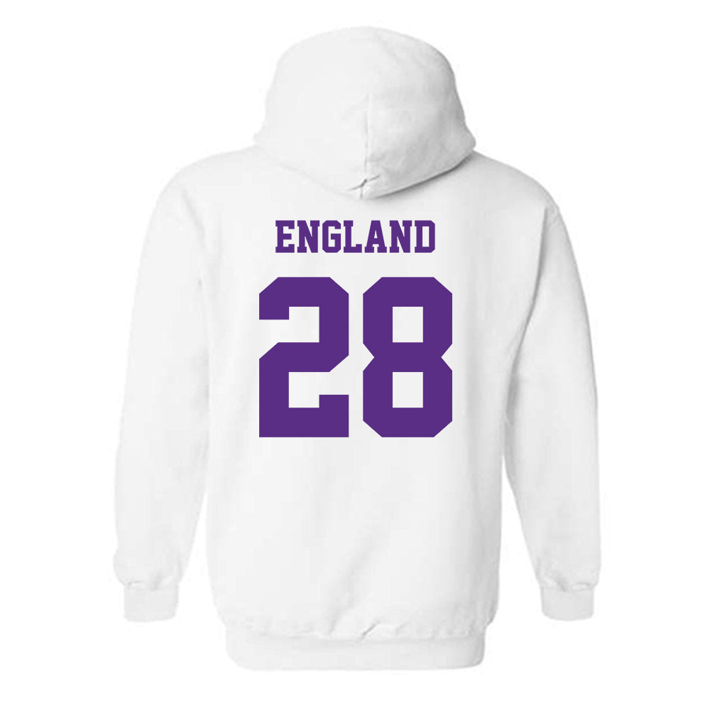 Furman - NCAA Women's Soccer : Alyssa England - Classic Shersey Hooded Sweatshirt-1