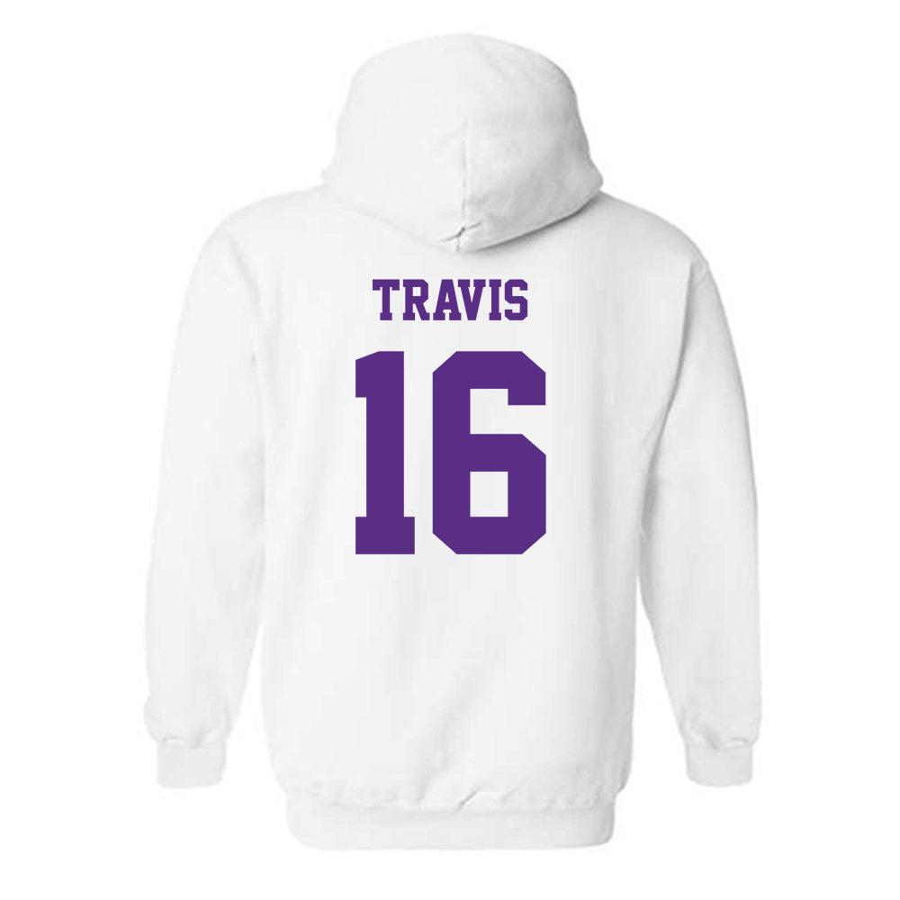 Furman - NCAA Men's Soccer : Grayson Travis - Classic Shersey Hooded Sweatshirt-1