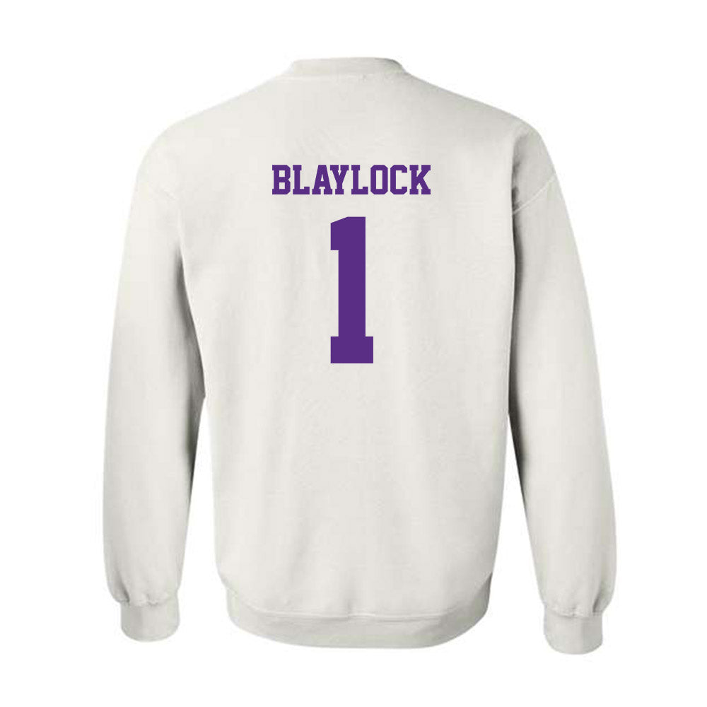 Furman - NCAA Football : Taylen Blaylock - Classic Shersey Crewneck Sweatshirt-1