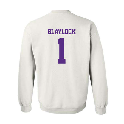 Furman - NCAA Football : Taylen Blaylock - Classic Shersey Crewneck Sweatshirt-1