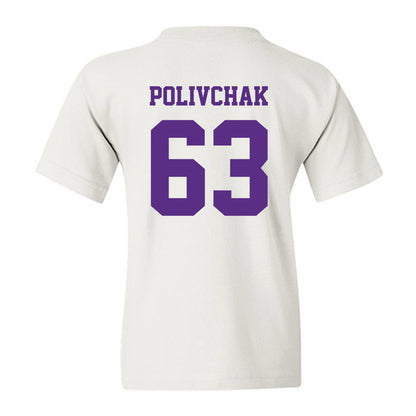 Furman - NCAA Football : Chase Polivchak - Classic Shersey Youth T-Shirt-1