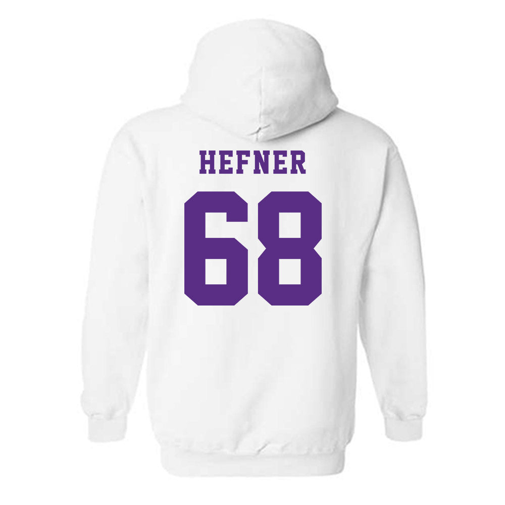 Furman - NCAA Football : Jacob Hefner - Classic Shersey Hooded Sweatshirt-1