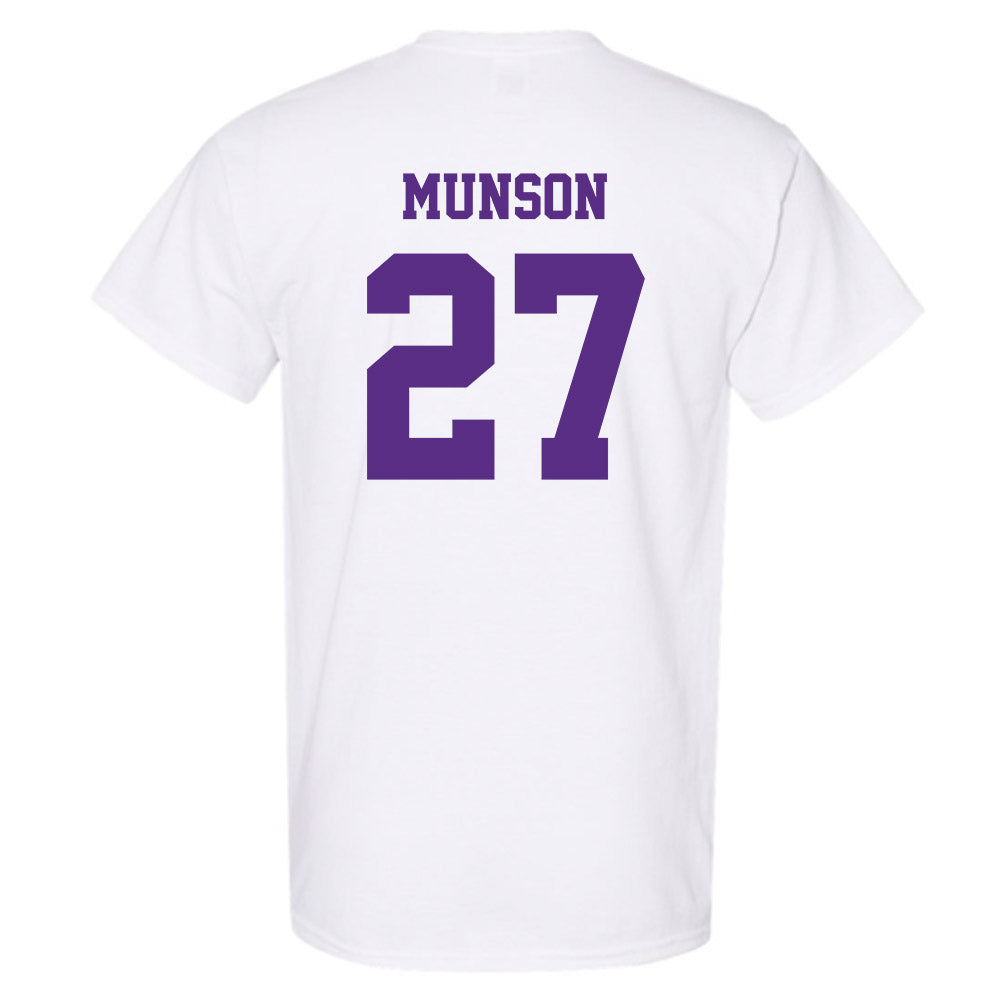 Furman - NCAA Men's Soccer : Luke Munson - Classic Shersey T-Shirt-1