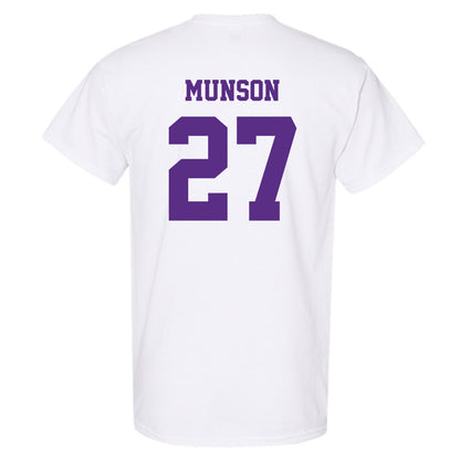 Furman - NCAA Men's Soccer : Luke Munson - Classic Shersey T-Shirt-1