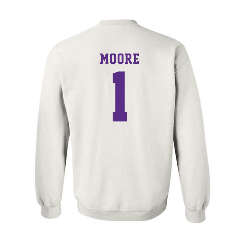 Furman - NCAA Women's Volleyball : Kacie Moore - Classic Shersey Crewneck Sweatshirt-1