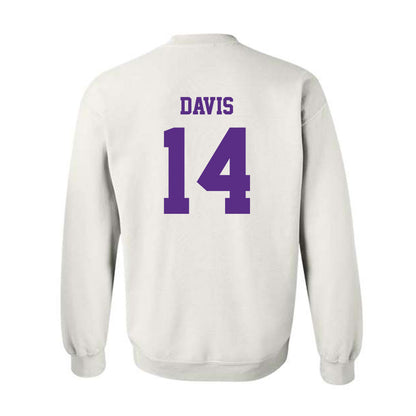 Furman - NCAA Football : Isaiah Davis - Classic Shersey Crewneck Sweatshirt-1