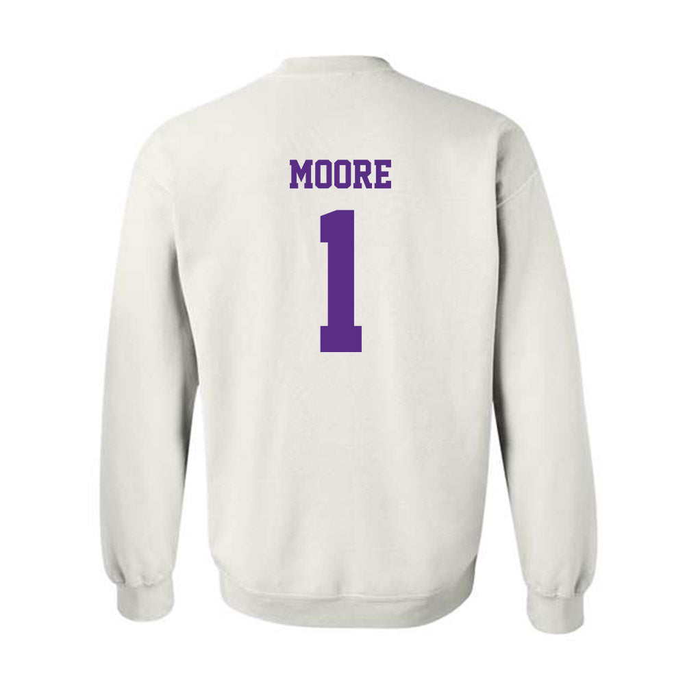 Furman - NCAA Women's Volleyball : Kacie Moore - Classic Shersey Crewneck Sweatshirt-1