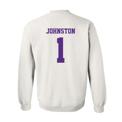 Furman - NCAA Men's Basketball : Charles Johnston - Classic Shersey Crewneck Sweatshirt-1