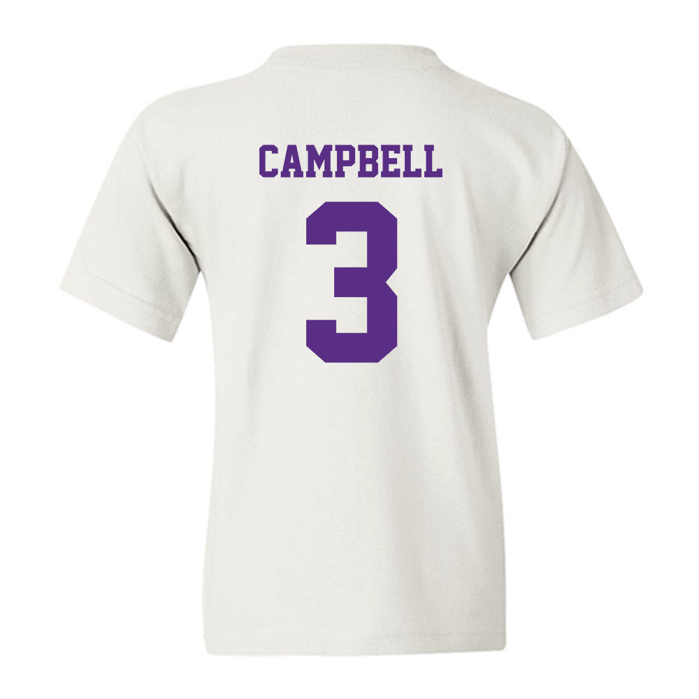 Furman - NCAA Men's Soccer : Trip Campbell - Classic Shersey Youth T-Shirt-1