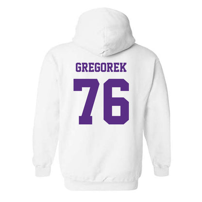 Furman - NCAA Football : Chase Gregorek - Classic Shersey Hooded Sweatshirt-1