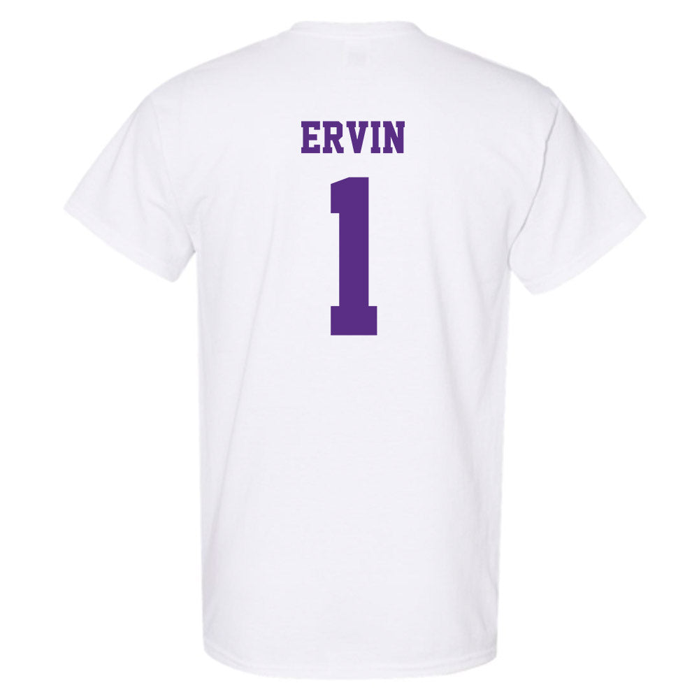Furman - NCAA Women's Basketball : Alyssa Ervin - Classic Shersey T-Shirt-1