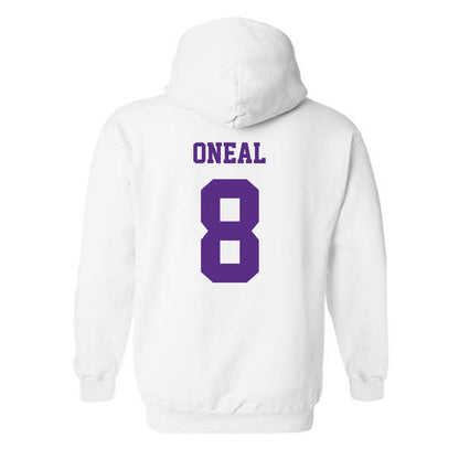 Furman - NCAA Men's Basketball : Collin ONeal - Classic Shersey Hooded Sweatshirt-1