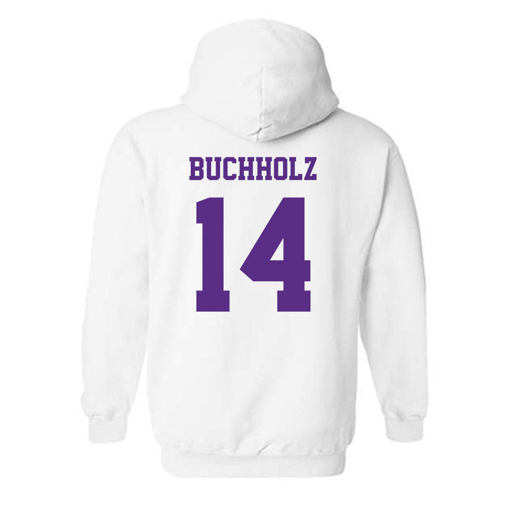 Furman - NCAA Women's Volleyball : Rebekah Buchholz - Classic Shersey Hooded Sweatshirt-1
