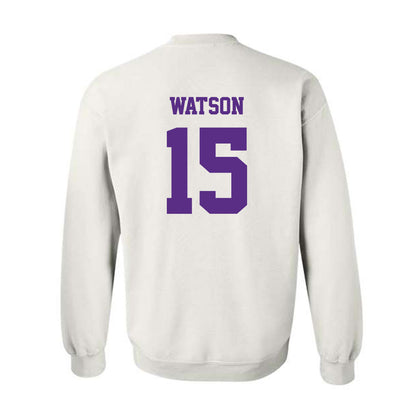 Furman - NCAA Women's Volleyball : Amber Watson - Classic Shersey Crewneck Sweatshirt-1