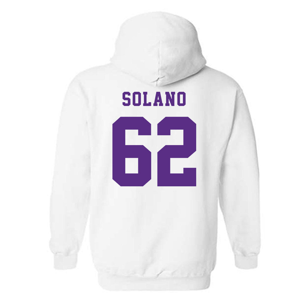 Furman - NCAA Football : Parker Solano - Classic Shersey Hooded Sweatshirt-1