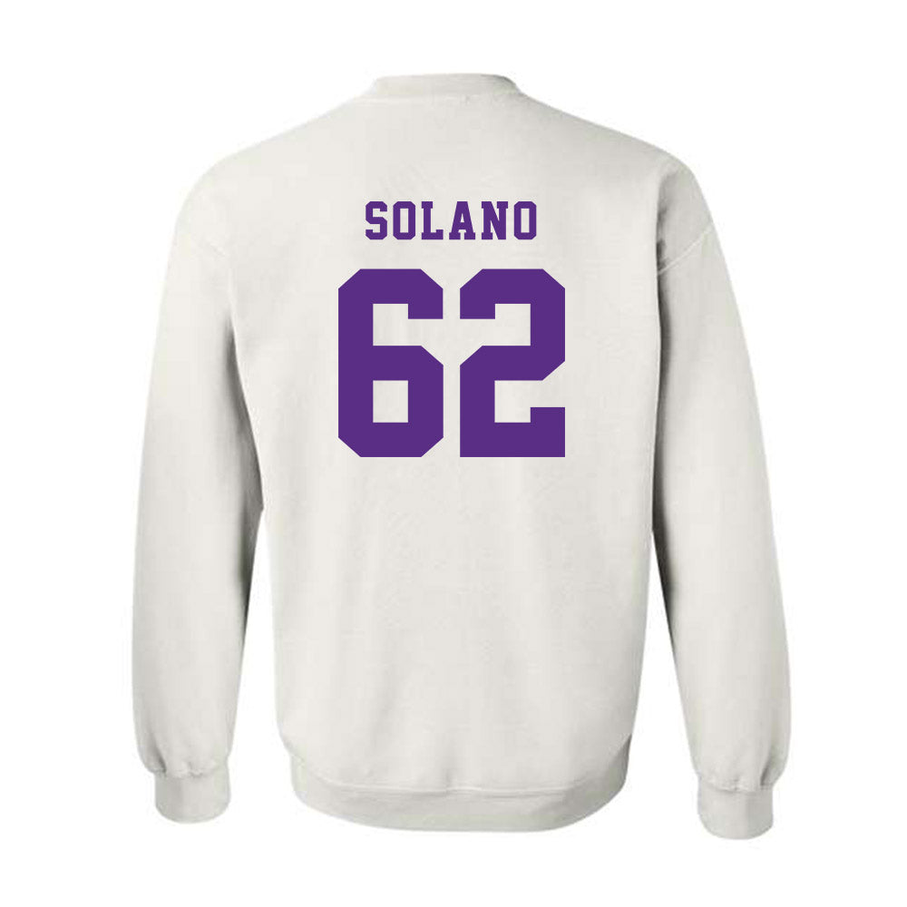 Furman - NCAA Football : Parker Solano - Classic Shersey Crewneck Sweatshirt-1