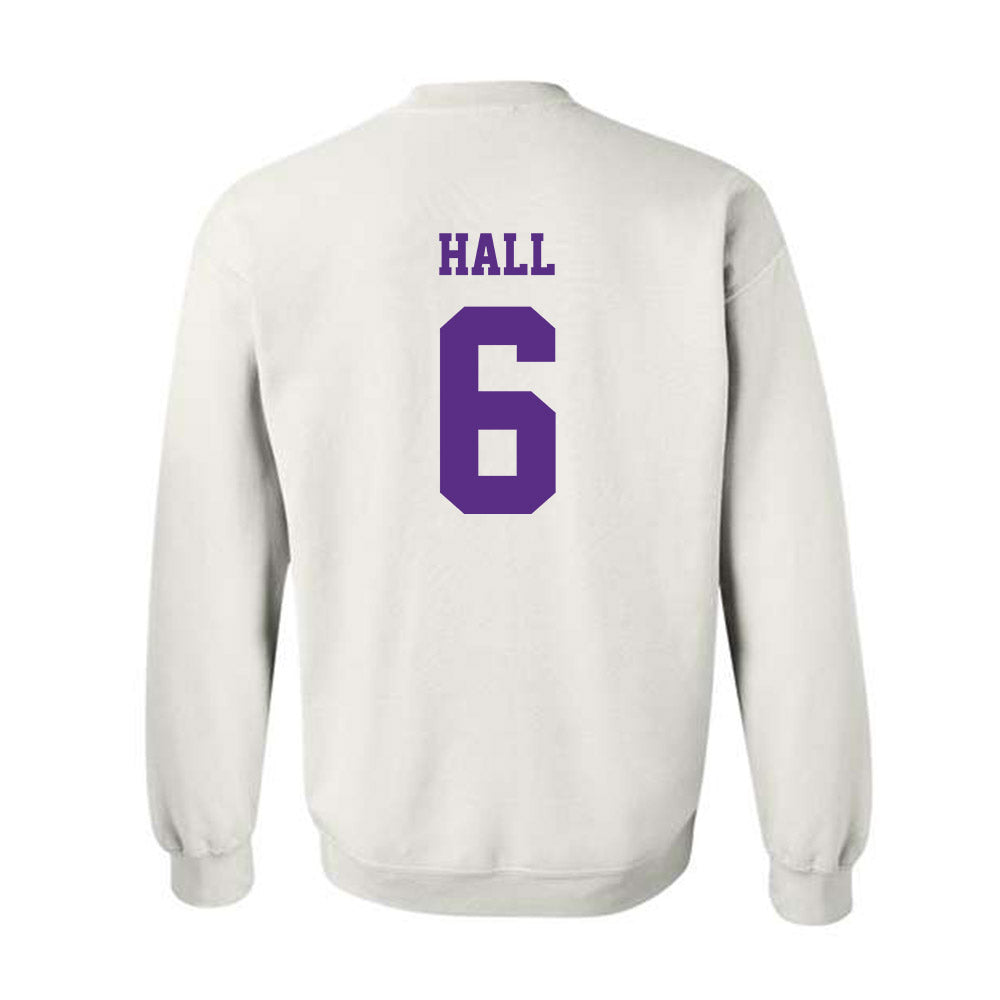 Furman - NCAA Football : Jeremiah Hall - Classic Shersey Crewneck Sweatshirt-1