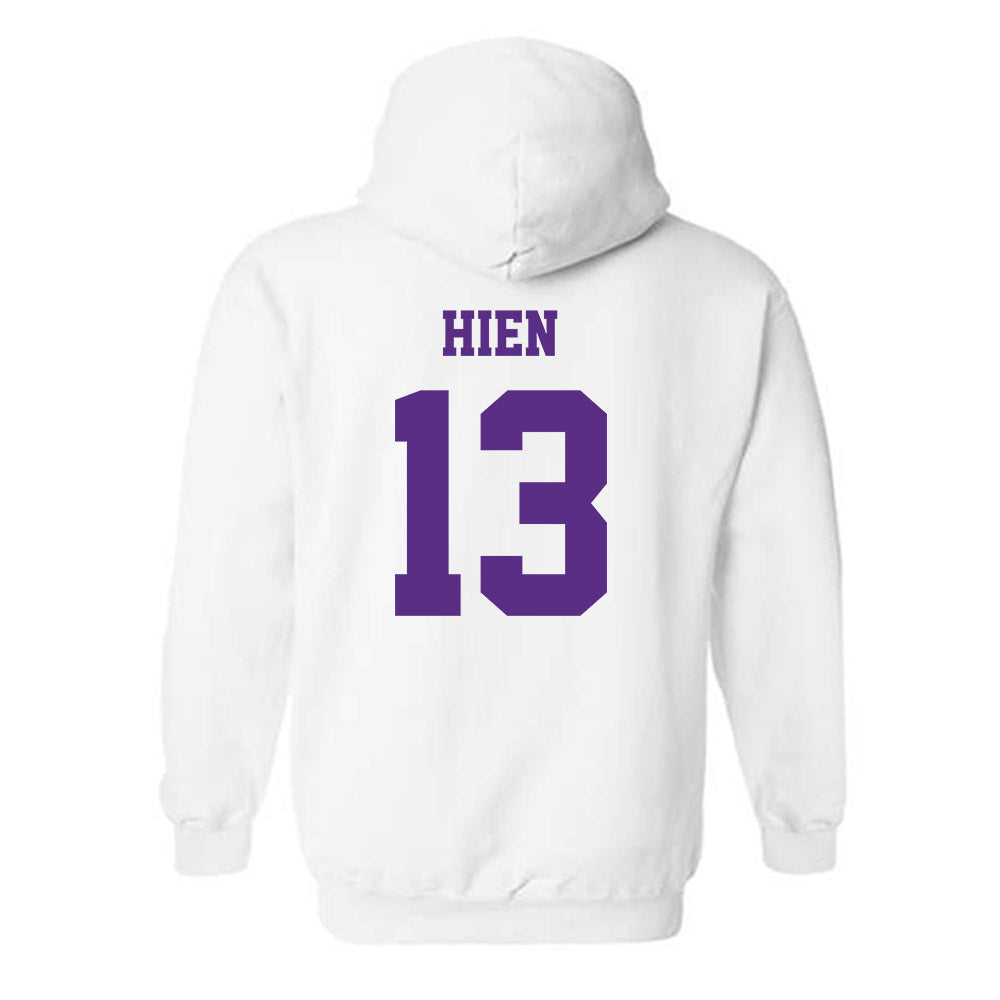 Furman - NCAA Men's Basketball : Garrett Hien - Classic Shersey Hooded Sweatshirt-1