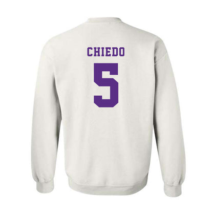 Furman - NCAA Football : Dylan Chiedo - Classic Shersey Crewneck Sweatshirt-1