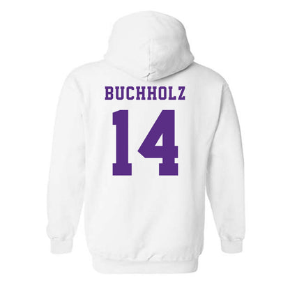 Furman - NCAA Women's Volleyball : Rebekah Buchholz - Classic Shersey Hooded Sweatshirt-1