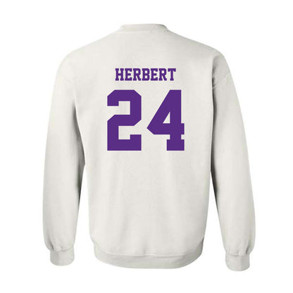 Furman - NCAA Football : Raleigh Herbert - Classic Shersey Crewneck Sweatshirt-1