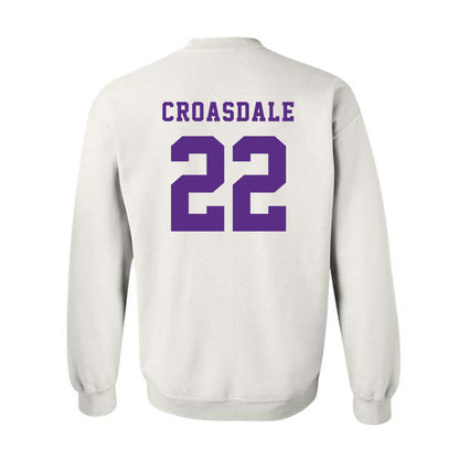 Furman - NCAA Football : Ben Croasdale - Classic Shersey Crewneck Sweatshirt-1