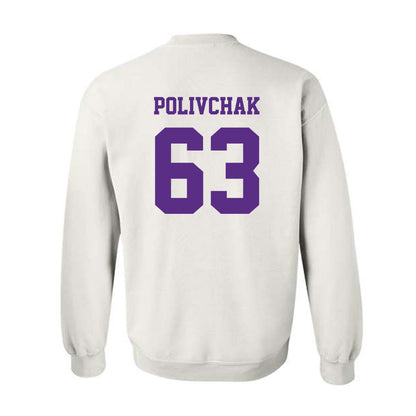 Furman - NCAA Football : Chase Polivchak - Classic Shersey Crewneck Sweatshirt-1
