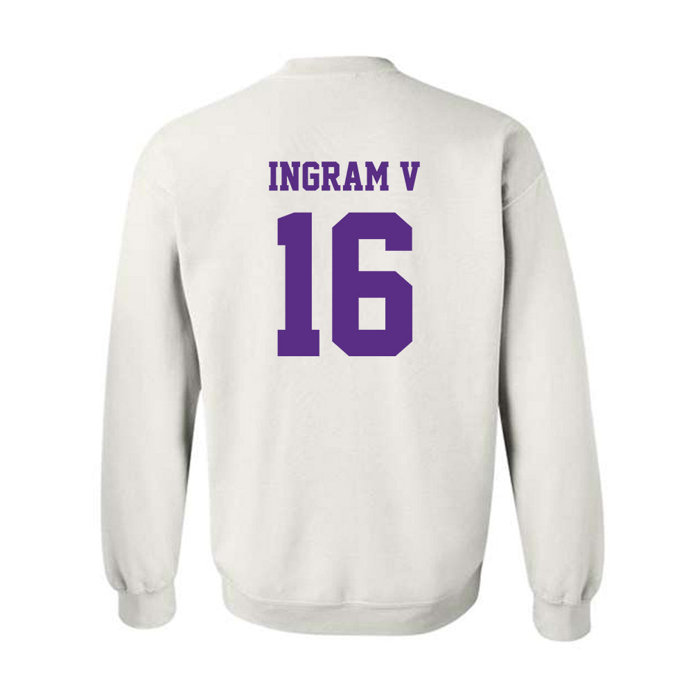 Furman - NCAA Football : Charles Ingram V - Classic Shersey Crewneck Sweatshirt