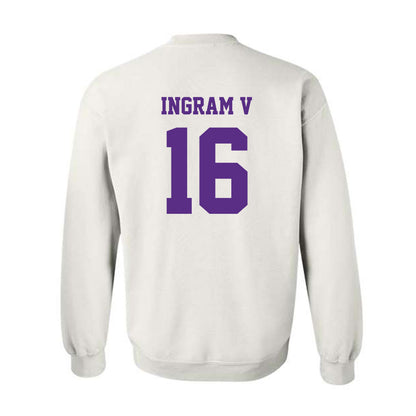 Furman - NCAA Football : Charles Ingram V - Classic Shersey Crewneck Sweatshirt