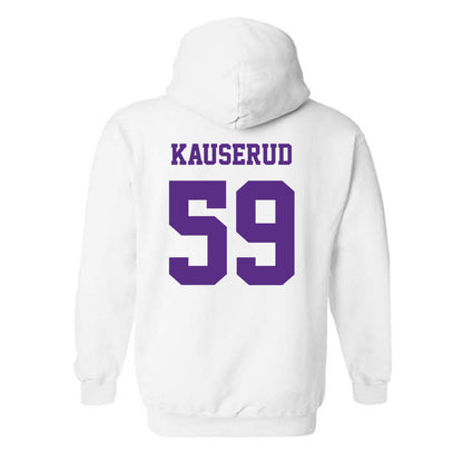 Furman - NCAA Football : Ty Kauserud - Classic Shersey Hooded Sweatshirt