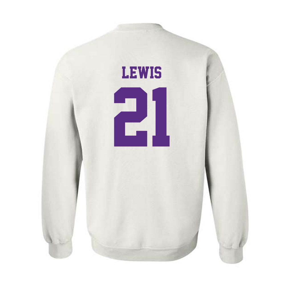 Furman - NCAA Football : Billy Lewis - Classic Shersey Crewneck Sweatshirt-1