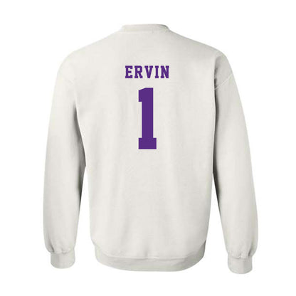 Furman - NCAA Women's Basketball : Alyssa Ervin - Classic Shersey Crewneck Sweatshirt-1