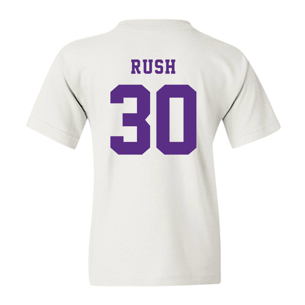 Furman - NCAA Football : Quay Rush - Classic Shersey Youth T-Shirt-1