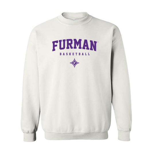 Furman - NCAA Men's Basketball : Tyrese Hughey - Classic Shersey Crewneck Sweatshirt-0