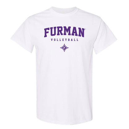 Furman - NCAA Women's Volleyball : Campbell Woods - Classic Shersey T-Shirt-0