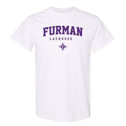 Furman - NCAA Women's Lacrosse : Abby Shearer - Classic Shersey T-Shirt-0