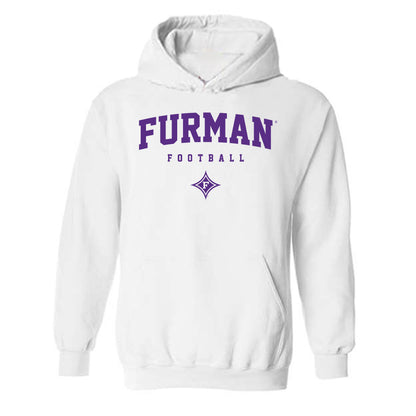 Furman - NCAA Football : Billy Lewis - Classic Shersey Hooded Sweatshirt-0