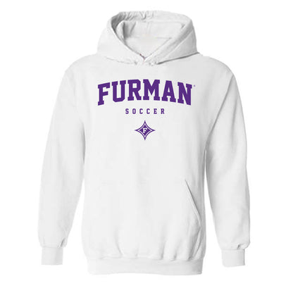 Furman - NCAA Women's Soccer : Ellie Herrmann - Classic Shersey Hooded Sweatshirt-0
