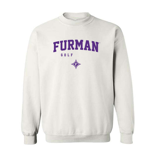 Furman - NCAA Women's Golf : Olivia Hasselbach - Classic Shersey Crewneck Sweatshirt-0