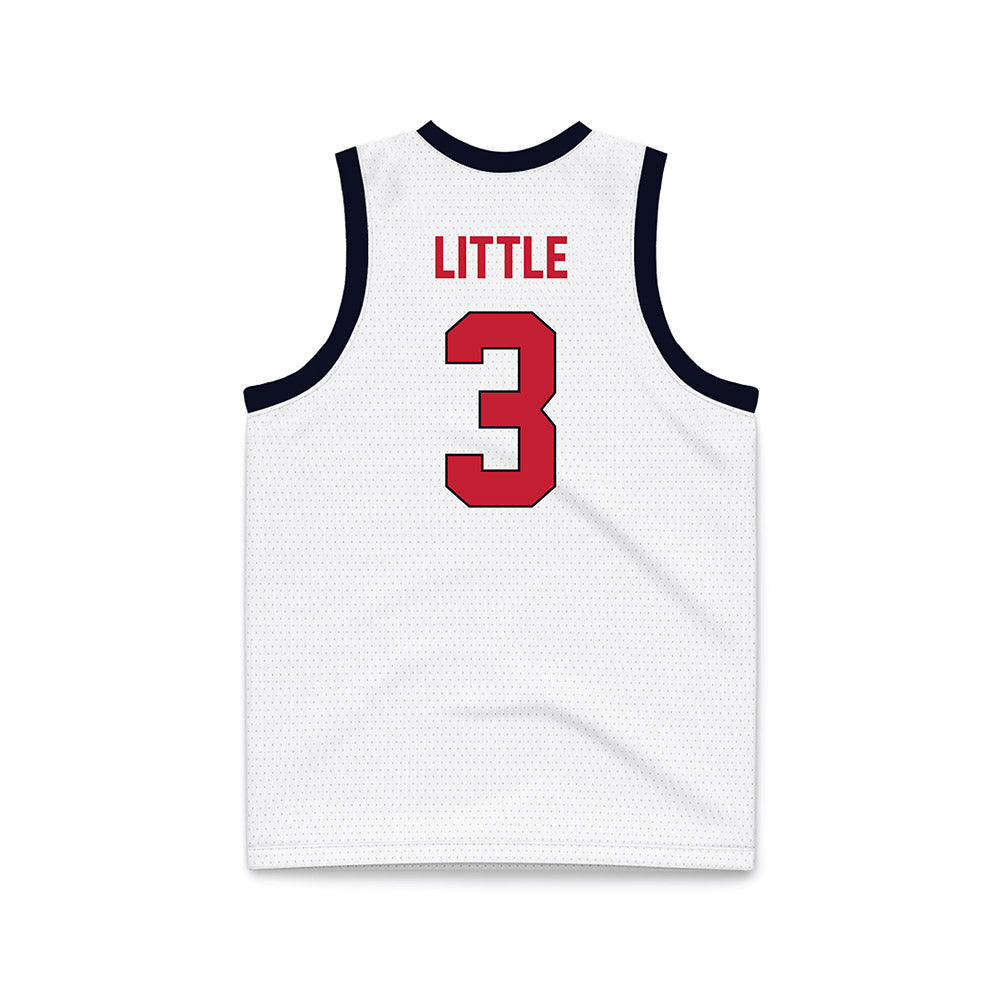 St. Johns - NCAA Women's Basketball : Ariel Little - White Basketball Jersey-1