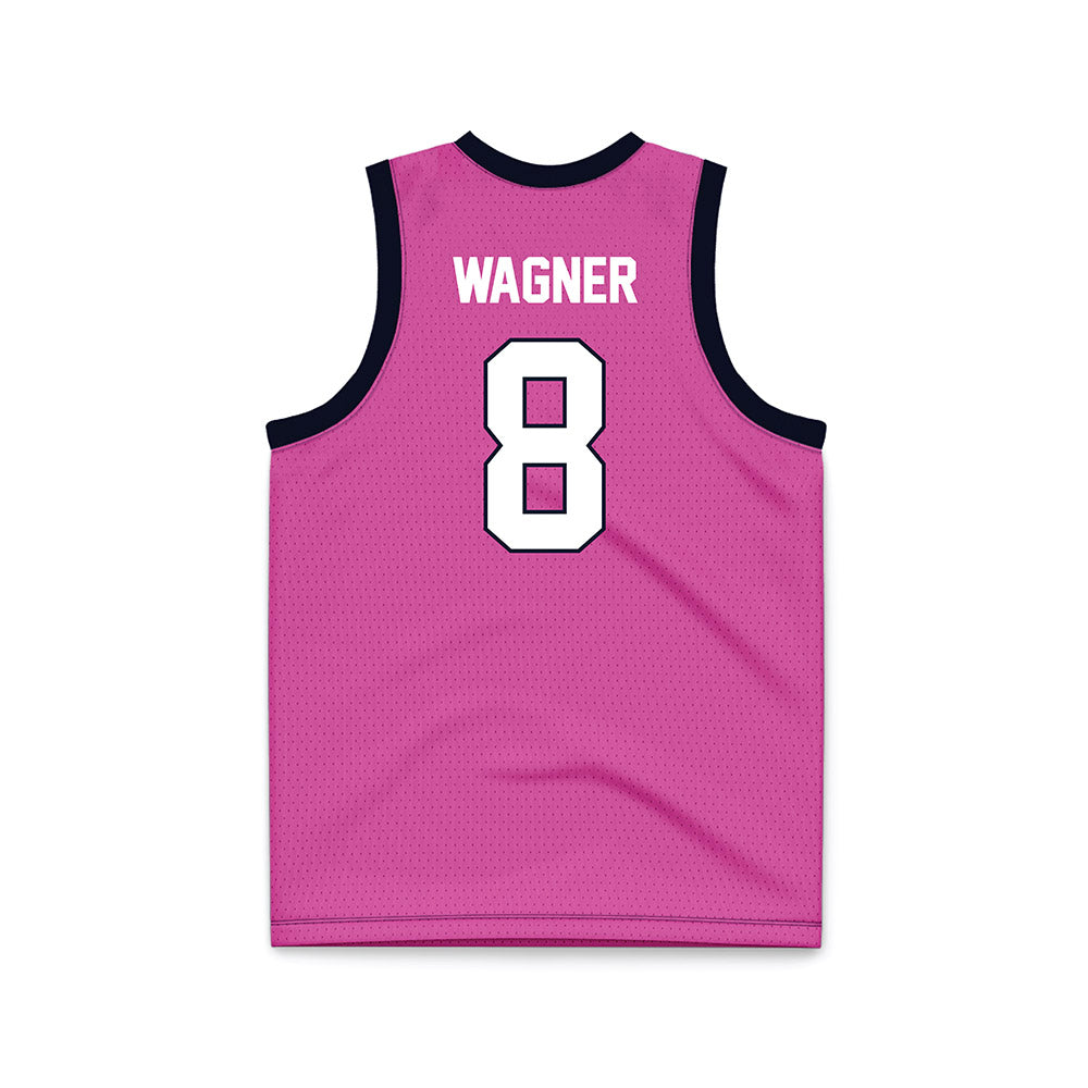 St. Johns - NCAA Women's Basketball : Shaulana Wagner - Pink Basketball Jersey-1