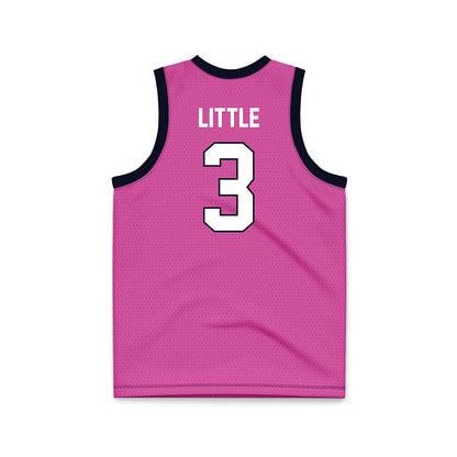 St. Johns - NCAA Women's Basketball : Ariel Little - Pink Basketball Jersey-1