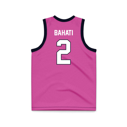 St. Johns - NCAA Women's Basketball : Julie Bahati - Pink Basketball Jersey-1