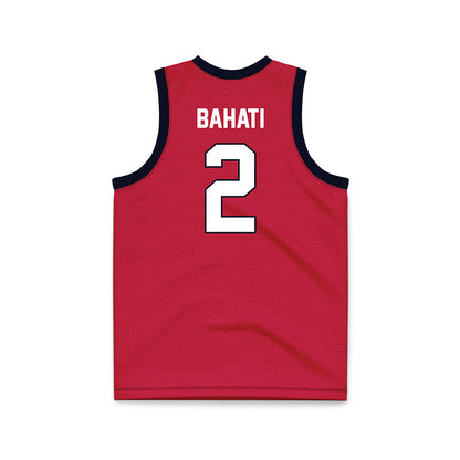 St. Johns - NCAA Women's Basketball : Julie Bahati - Red Basketball Jersey-1
